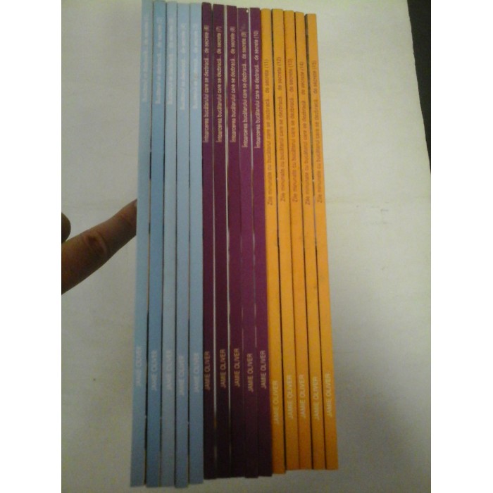 JAMIE OLIVER - BUCATARUL SE DEZBRACA... (14 Volume) - Jurnalul National JAMIE OLIVER - BUCATARUL SE DEZBRACA... (14 Volume) - Jurnalul National